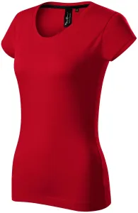 MALFINI Dámske tričko Malfini Exclusive - Jasno červená | L