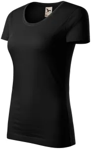 Dámske tričko, organická bavlna, čierna, XL