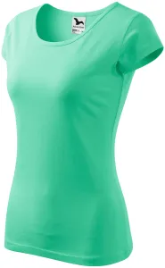 Dámske bavlnené tričko Malfini Pure 122 - veľkosť: XXL, farba: mätová