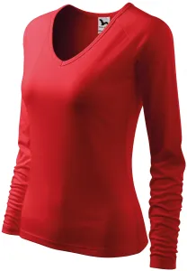 Dámske tričko s dlhým rukávom Adler Elegance 127 - veľkosť: M, farba: červená