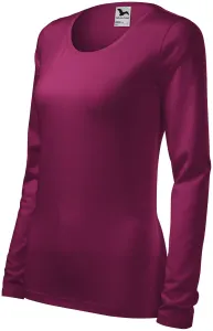 Dámske tričko s dlhým rukávom Adler Slim 139 - veľkosť: L, farba: rhododendron