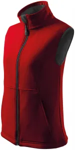 Dámska softshellová vesta Adler Vision 516 - veľkosť: XL, farba: červená
