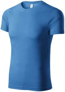 MALFINI Detské tričko Pelican - Azúrovo modrá | 122 cm (6 rokov)