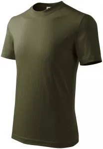 Detské tričko jednoduché, military, 122cm / 6rokov
