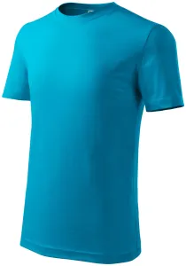 Detské tričko Malfini Classic New 135 - veľkosť: 146, farba: tyrkysová