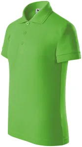 MALFINI Detská polokošeľa Pique Polo - Apple green | 110 cm (4 roky)