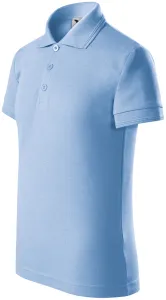 MALFINI Detská polokošeľa Pique Polo - Nebesky modrá | 110 cm (4 roky)