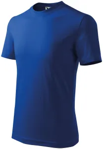 Detské tričko Malfini Basic 138 - veľkosť: 110, farba: kráľovská modrá