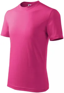 Detské tričko Malfini Basic 138 - veľkosť: 110, farba: malinová