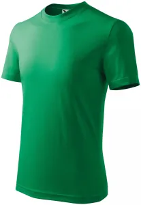 Detské tričko Malfini Basic 138 - veľkosť: 146, farba: trávová zelená