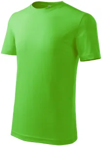 Detské tričko Malfini Classic New 135 - veľkosť: 110, farba: zelené jablko