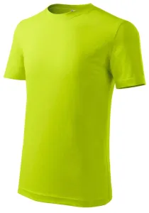 Detské tričko Malfini Classic New 135 - veľkosť: 146, farba: limetková