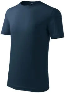 Detské tričko Malfini Classic New 135 - veľkosť: 134, farba: tmavo modrá
