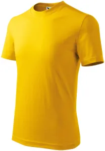 MALFINI Detské tričko Classic - Žltá | 122 cm (6 rokov)