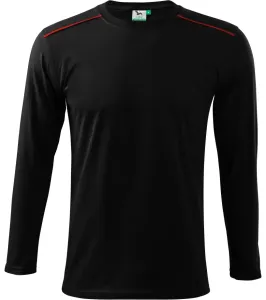 Malfini Long Sleeve Unisex tričko 112 čierna XL