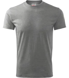 RIMECK Base Unisex tričko R06 tmavo šedý melír L