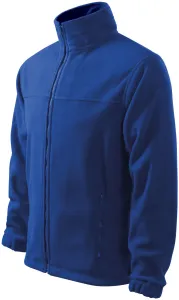 MALFINI Pánska fleecová mikina Jacket - Kráľovská modrá | M