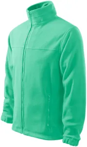 MALFINI Pánska fleecová mikina Jacket - Mätová | XL