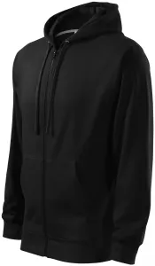 MALFINI Pánska mikina Trendy Zipper - Čierna | M