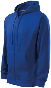 MALFINI Pánska mikina Trendy Zipper - Kráľovská modrá | XXL