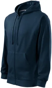 MALFINI Pánska mikina Trendy Zipper - Námornícka modrá | M