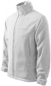 Pánska fleece mikina Rimeck Jacket 501 - veľkosť: 3XL, farba: biela