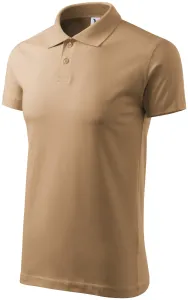 Pánska polokošeľa Mafini Single Jersey 202 - veľkosť: L, farba: piesková
