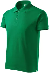 MALFINI Pánska polokošeľa Cotton Heavy - Stredne zelená | XL
