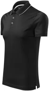 Pánska elegantná polokošeľa mercerovaná, čierna, XL #1411065