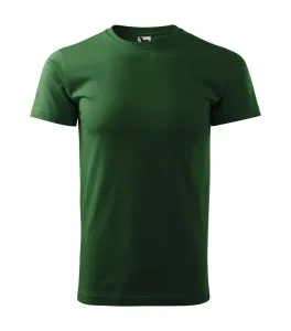 MALFINI Pánske tričko Basic - Fľaškovo zelená | XXXXXL