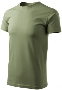 Pánske tričko Malfini Basic 129 - veľkosť: 4XL, farba: khaki