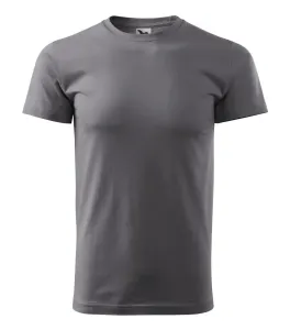 MALFINI Pánske tričko Basic - Oceľovo šedá | XXXXL