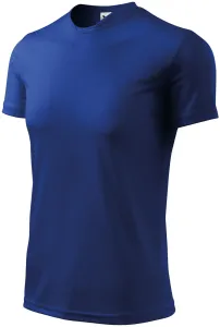 Tričko s asymetrickým priekrčníkom, kráľovská modrá, 3XL