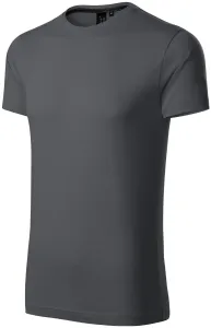 MALFINI Pánske tričko Malfini Exclusive - Svetlá antracitová | L