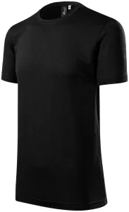 Malfini Merino Rise pánske krátke tričko, čierne #1409304