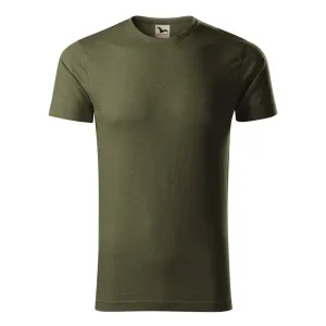MALFINI Pánske tričko Native - Military | XL