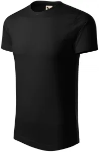 Pánske tričko, organická bavlna, čierna, 2XL