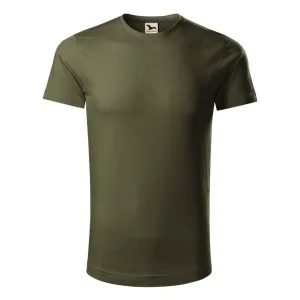 MALFINI Pánske tričko Origin - Military | L