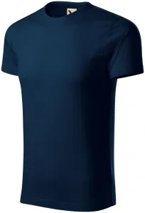 MALFINI Pánske tričko Origin - Námornícka modrá | L