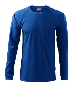 MALFINI Pánske tričko s dlhým rukávom Street LS - Kráľovská modrá | L