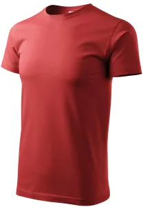 Tričko vyššej gramáže unisex, bordová, XL #1406568