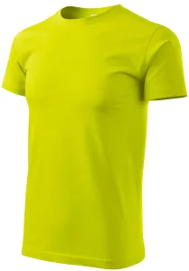 Unisex tričko Malfini Heavy New 137 - veľkosť: M, farba: limetková