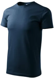 MALFINI Tričko Heavy New - Námornícka modrá | XL