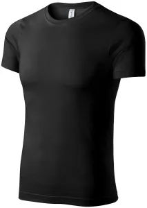 Tričko ľahké s krátkym rukávom, čierna, XL