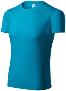 Športové tričko unisex, tyrkysová, XL
