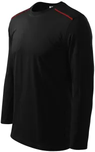 MALFINI Tričko s dlhým rukávom Long Sleeve - Čierna | XXL