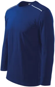 MALFINI Tričko s dlhým rukávom Long Sleeve - Kráľovská modrá | M