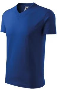 Unisex tričko s výstrihom Adler V-Neck 102 - veľkosť: S, farba: kráľovská modrá