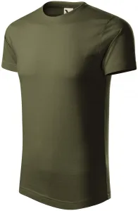 Pánske tričko, organická bavlna, military, 2XL