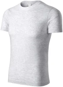 Tričko ľahké s krátkym rukávom, svetlosivý melír, XL